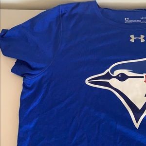 Under armour blue jays tee shirt